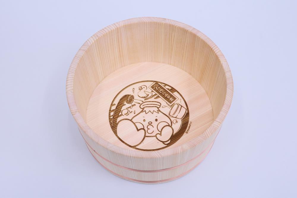 今年は景品にヒノキの風呂桶が登場！ 江戸川区 「ぶらり 湯らり