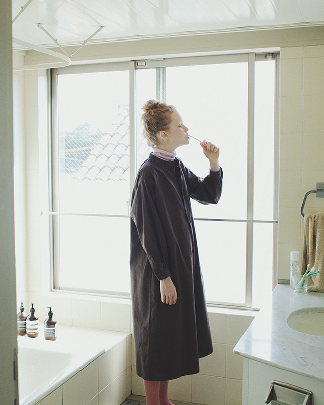 秋のロングスモックドレス | LDKWARE