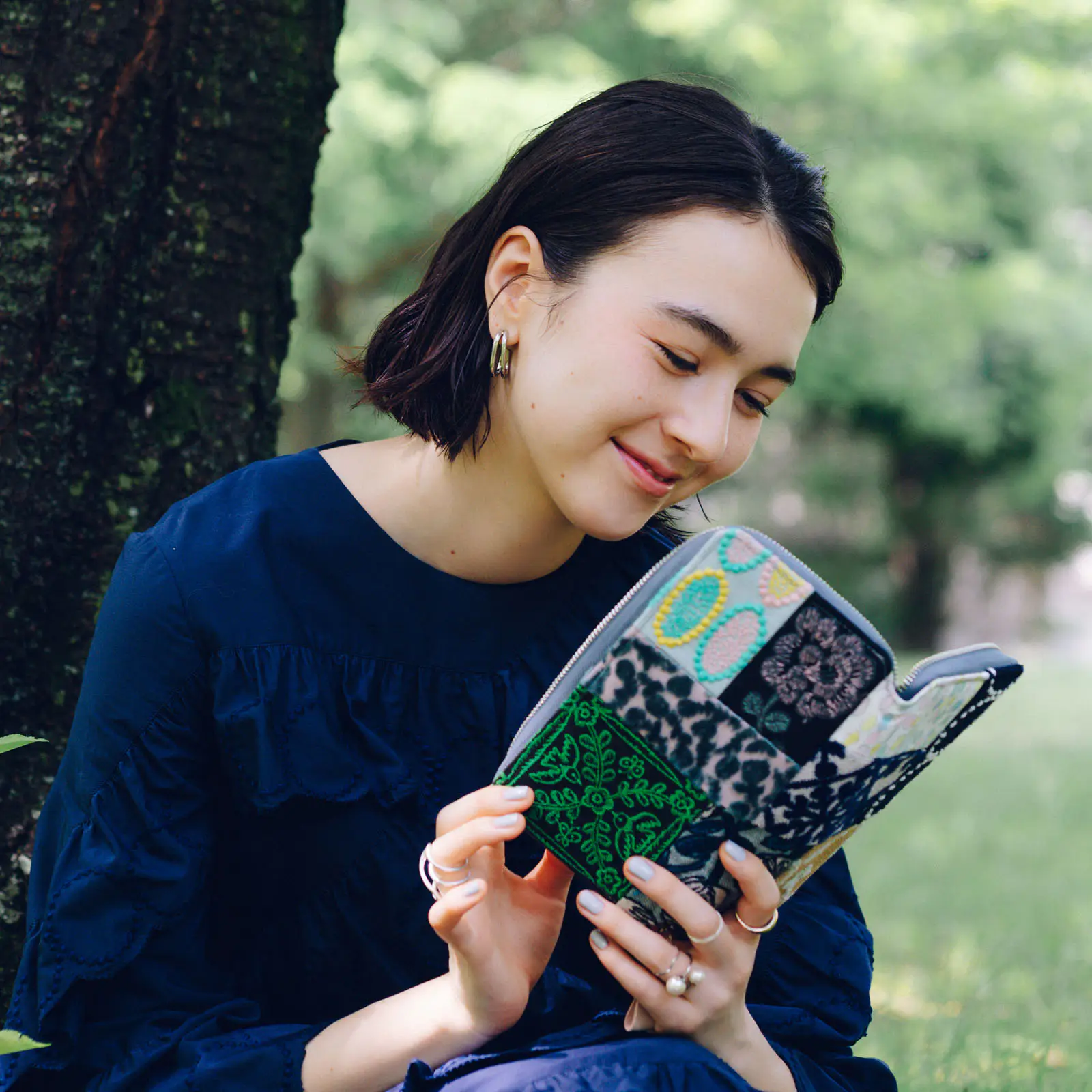 ミナ ペルホネン / piece, （weeks mix） ［weeksカバー］ - 手帳