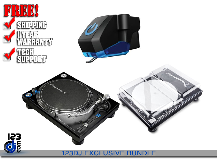 Pioneer PLX-1000 + Decksaver + Cartridge | DJ Turntables