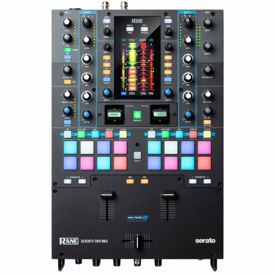 2) Rane TWELVE MKII Turntable with SEVENTY TWO MKII Mixer Pack