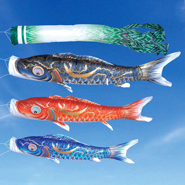 3m豪鯉のぼりガーデンセットが安い 徳永鯉のぼり ～広島市の人形問屋十