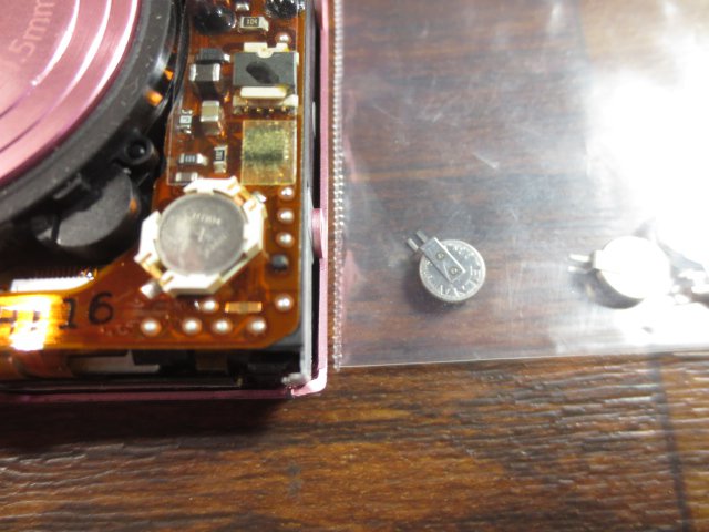 IXY 430F バックアップバッテリ交換-企画倒れ - 何にもないぶろぐ