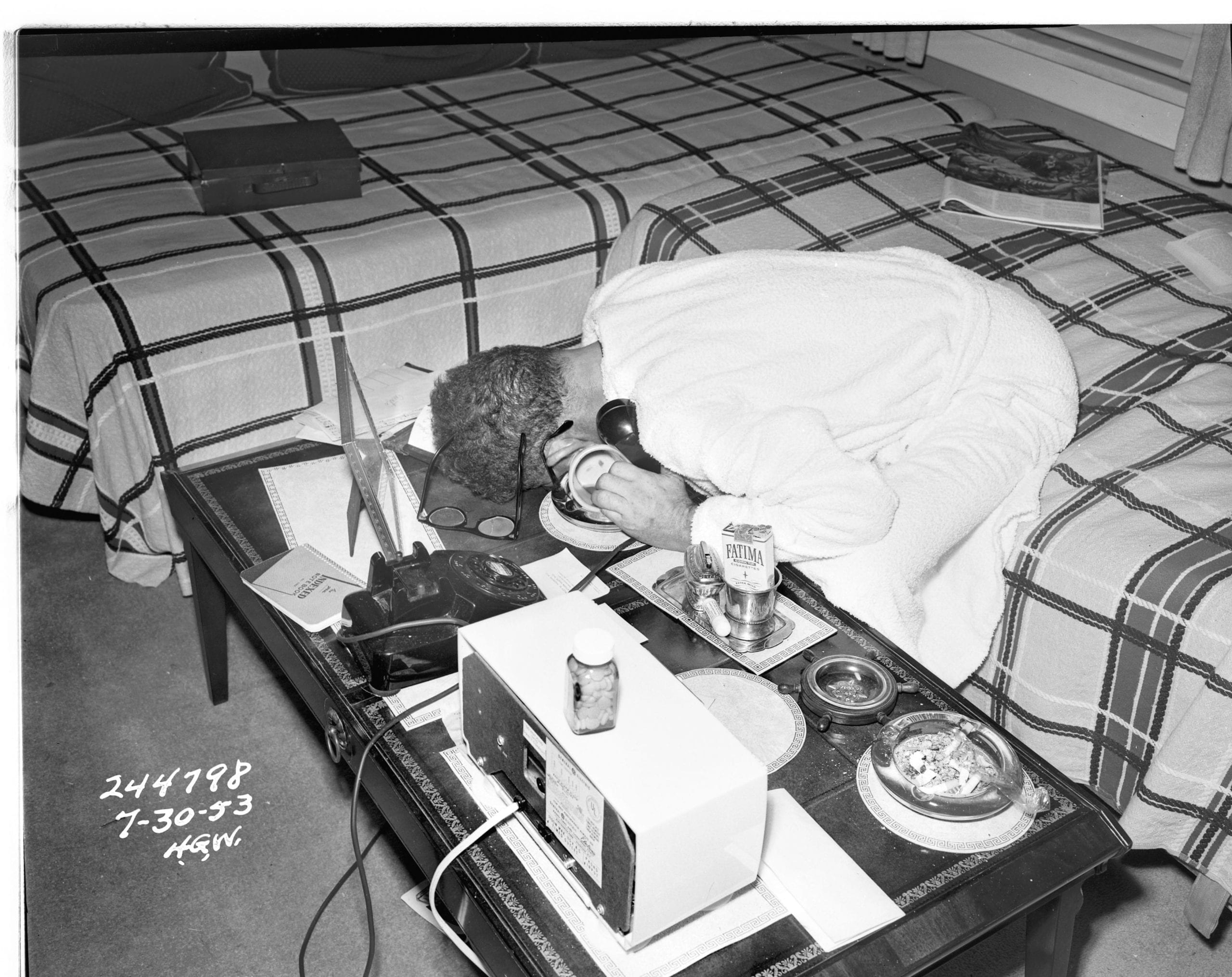 James Ellroy finds real crime-scene photographs from LAPD in 1953