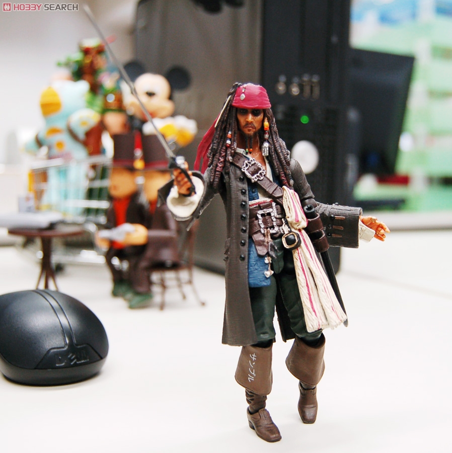 ホビーサーチブログ - 特撮リボルテック ジャック・スパロウのサンプル
