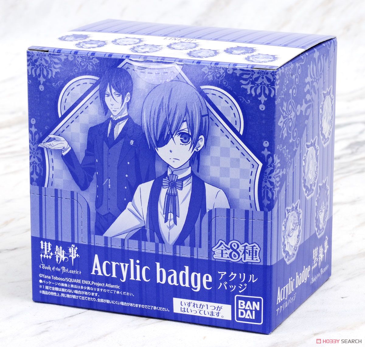 アクリルバッジ 黒執事 Book of the Atlantic 10個セット