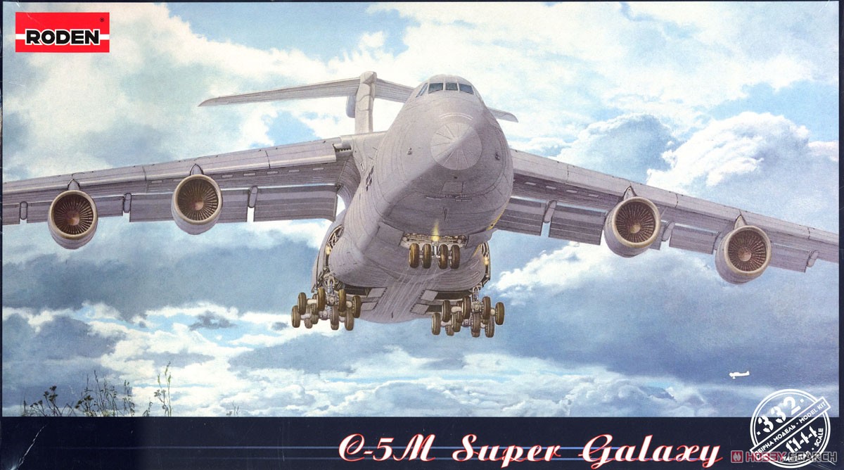 米ロッキードC-5M近代改装型スーパーギャラクシー戦略輸送機