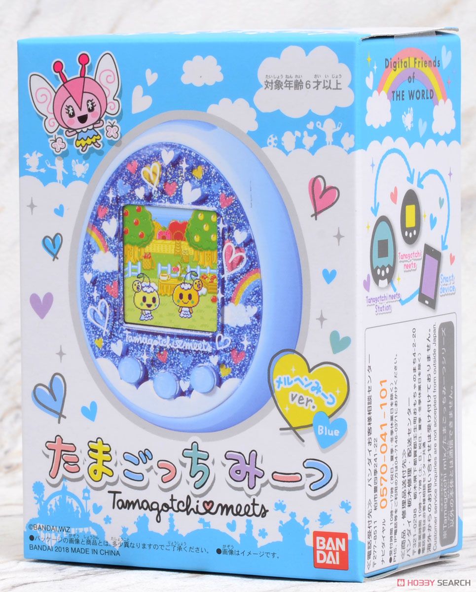 たまごっちみーつ メルヘンみーつver. ブルー (電子玩具) - ホビー