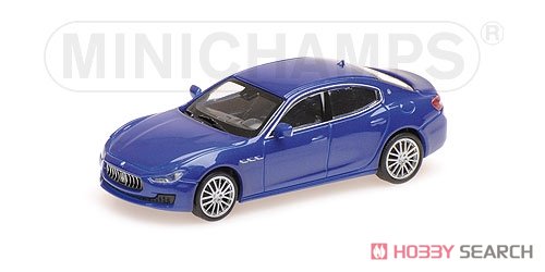 マセラティ ギブリ 2018 ダークブルーメタリック (ミニカー) - ホビー