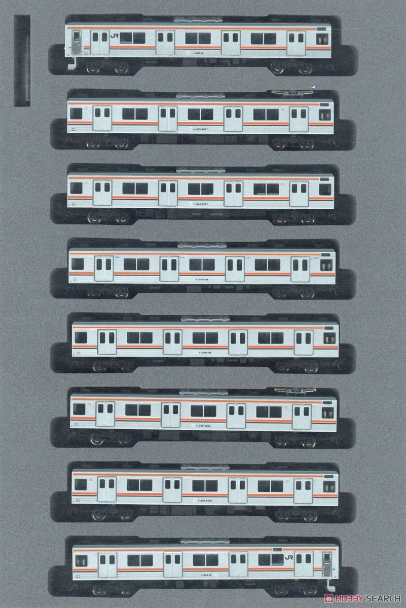 205系5000番台 武蔵野線 (サハ205 ドア大窓) (8両セット) (鉄道模型