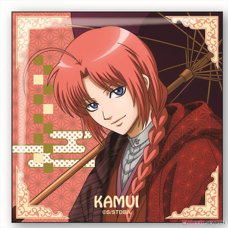 銀魂 スクエア缶バッジ 神威 (キャラクターグッズ) - ホビーサーチ