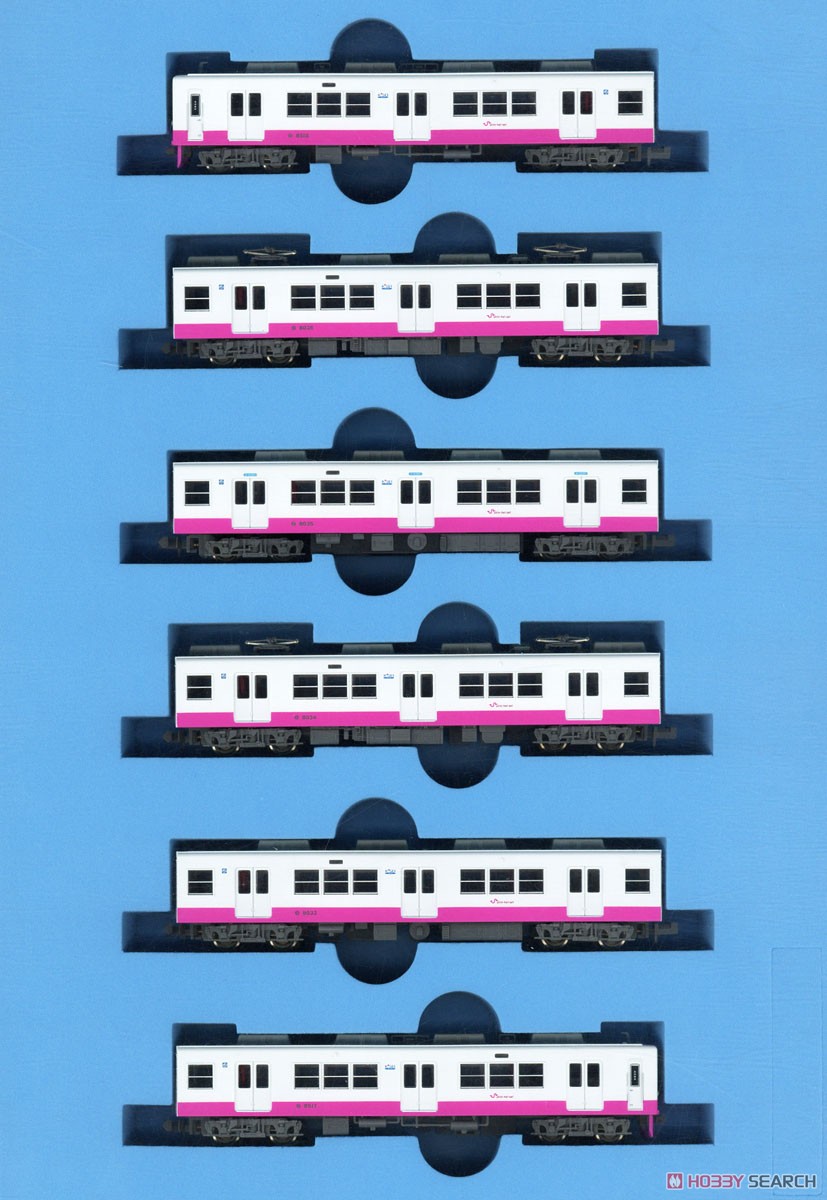 新京成 8000形 新塗装 (6両セット) (鉄道模型) - ホビーサーチ 鉄道模型 N