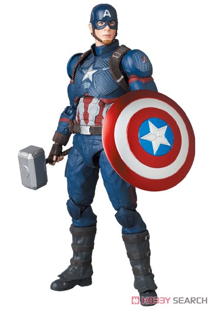 Mafex No.130 Captain America (Endgame Ver.) (Completed