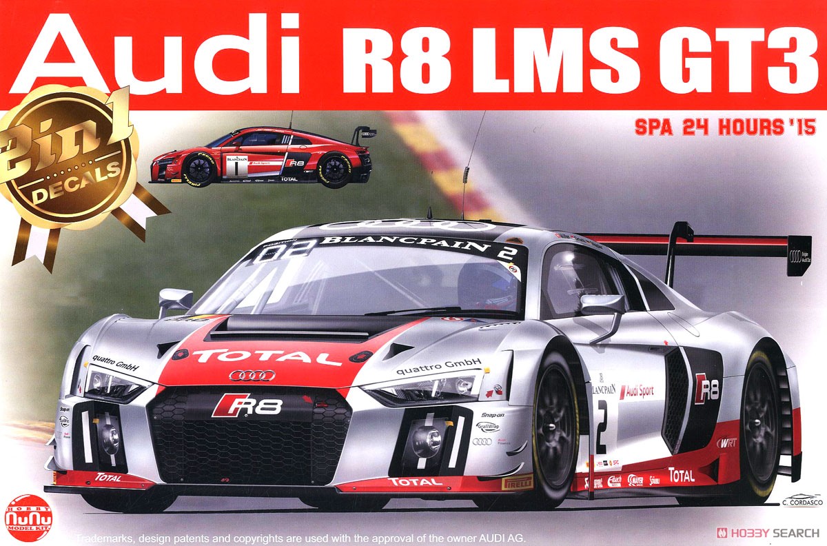 1/24 レーシングシリーズ アウディ R8 LMS GT3 (プラモデル) - ホビー