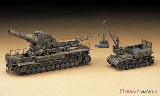 54cm自走臼砲カール w/IV号特殊弾薬運搬車 (プラモデル) - ホビー