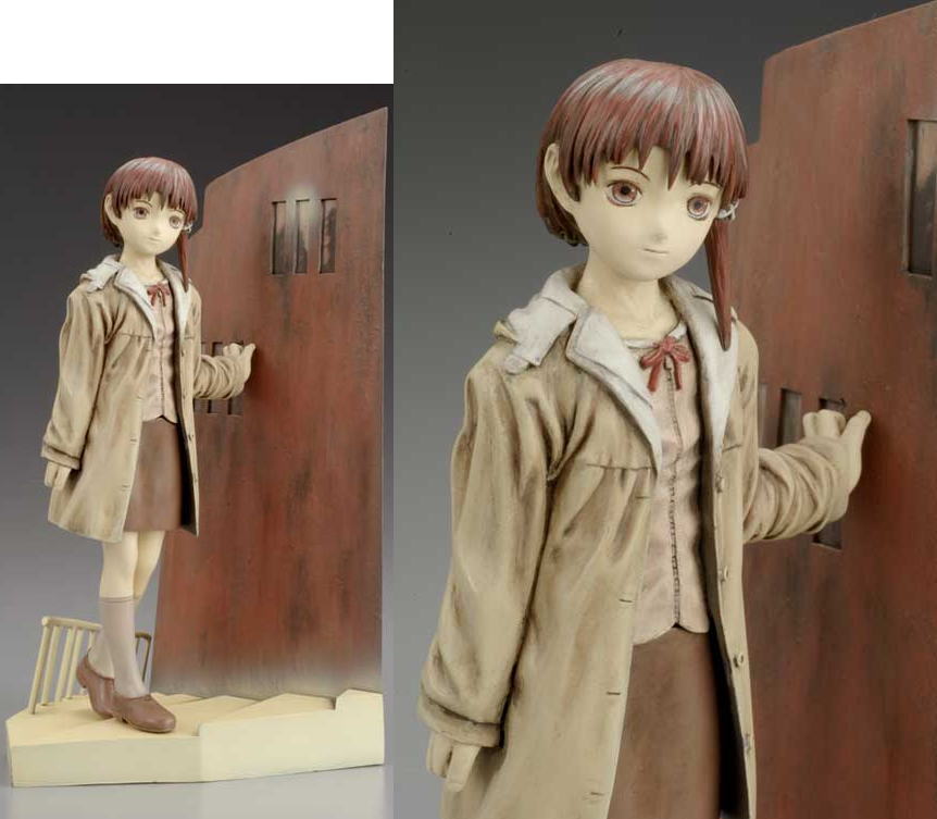 lain(玲音)レイン 1/8 サイズ PVCフィギュア(フィギュア) - ホビー
