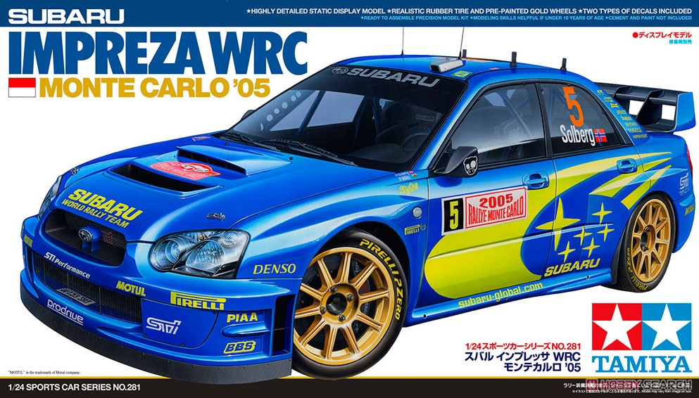 スバル インプレッサ WRC モンテカルロ`05 (プラモデル) - ホビー