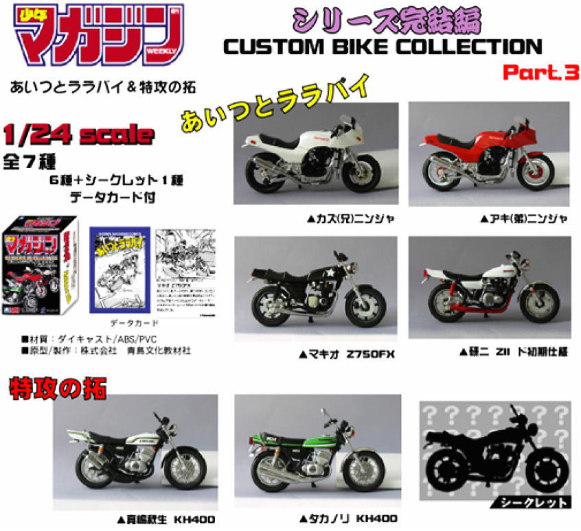 少年マガジン カスタムバイクコレクション PART3 10個セット (食玩