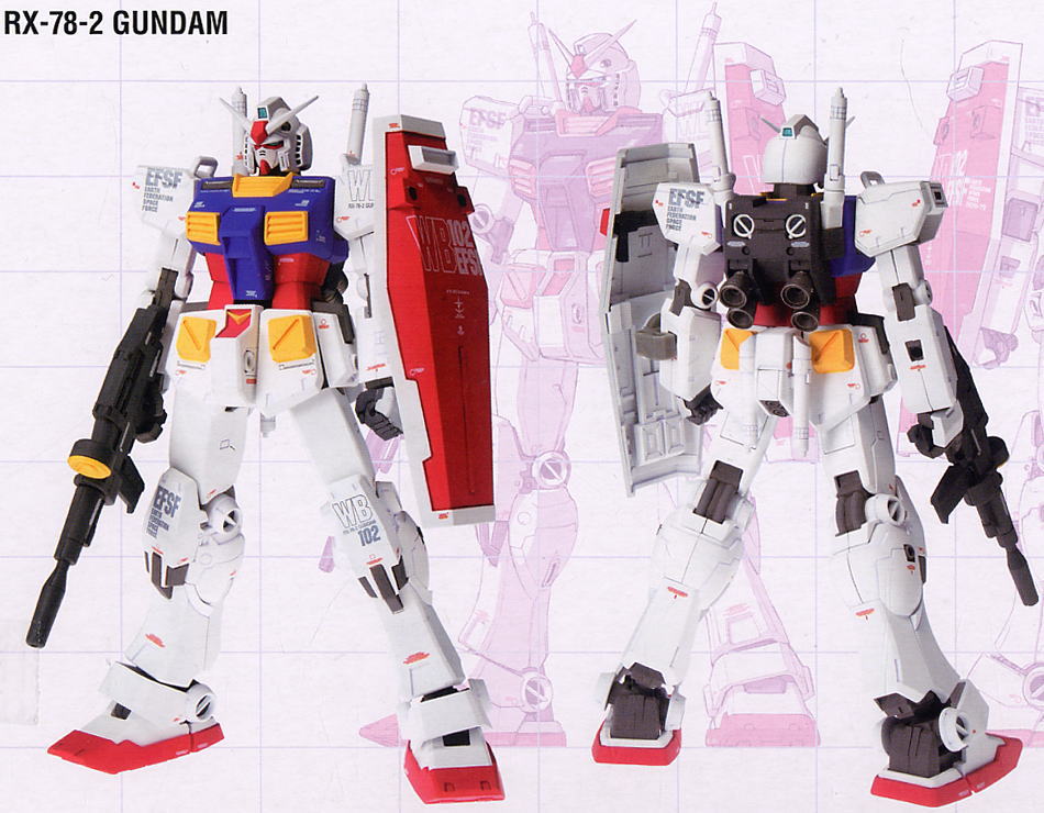 Metal Composite #1001 RX-78 Ver.Ka With G-Fighter (完成品