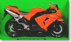 カワサキ ZX-10R ニンジャ 2006 (オレンジ) (ミニカー) - ホビーサーチ