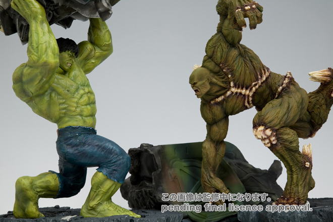 インクレディブル・ハルク ムービーファインアートスタチュー アボミ