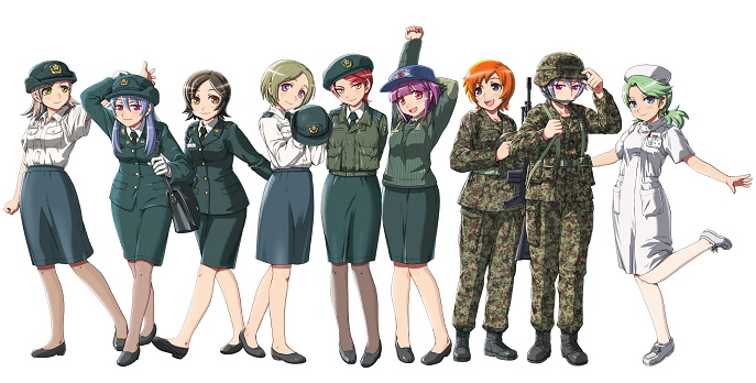 それゆけ！女性自衛官シリーズVol.5 陸上自衛隊編 10個セット