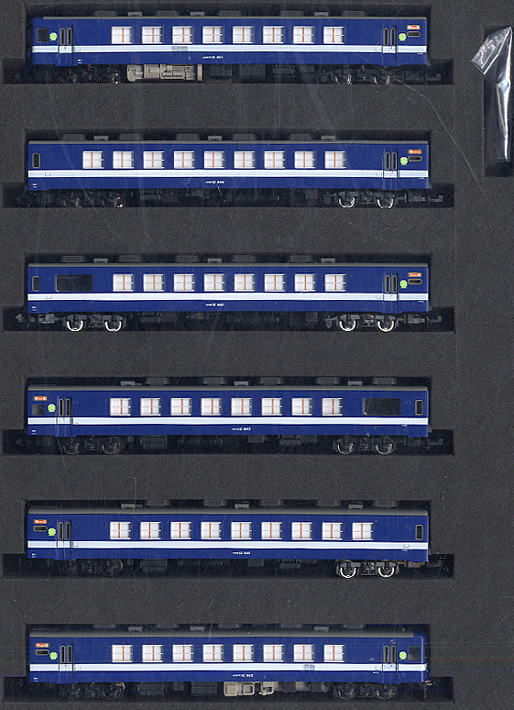 JR 12系 お座敷客車 (くつろぎ・旧塗装) (6両セット) (鉄道模型