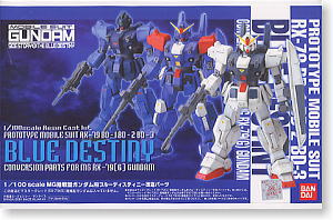 MG陸戦ガンダム用ブルーディスティニー改造パーツ (パーツ) - ホビー