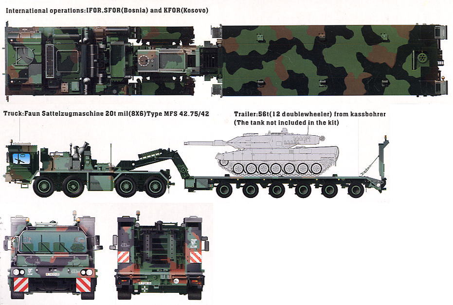 FAUN SLT-56 パンツァートランスポーター (プラモデル) - ホビーサーチ