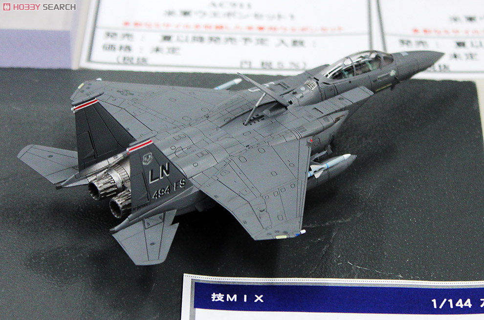 技mix アメリカ空軍 F-15E 第494戦闘飛行隊(レイクンヒース) ヨドバシ