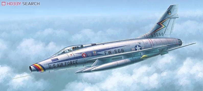 アメリカ空軍 F-100D スーパーセイバー (プラモデル) - ホビーサーチ