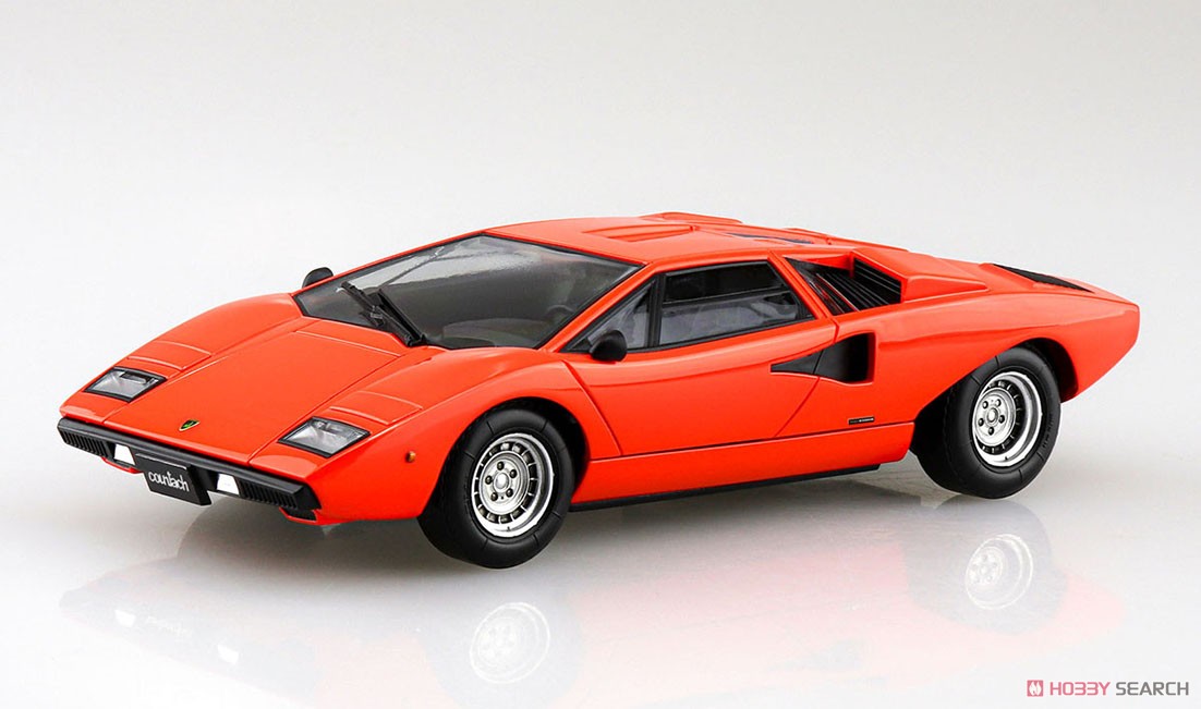 ランボルギーニ カウンタック LP400(オレンジ) (プラモデル) - ホビー