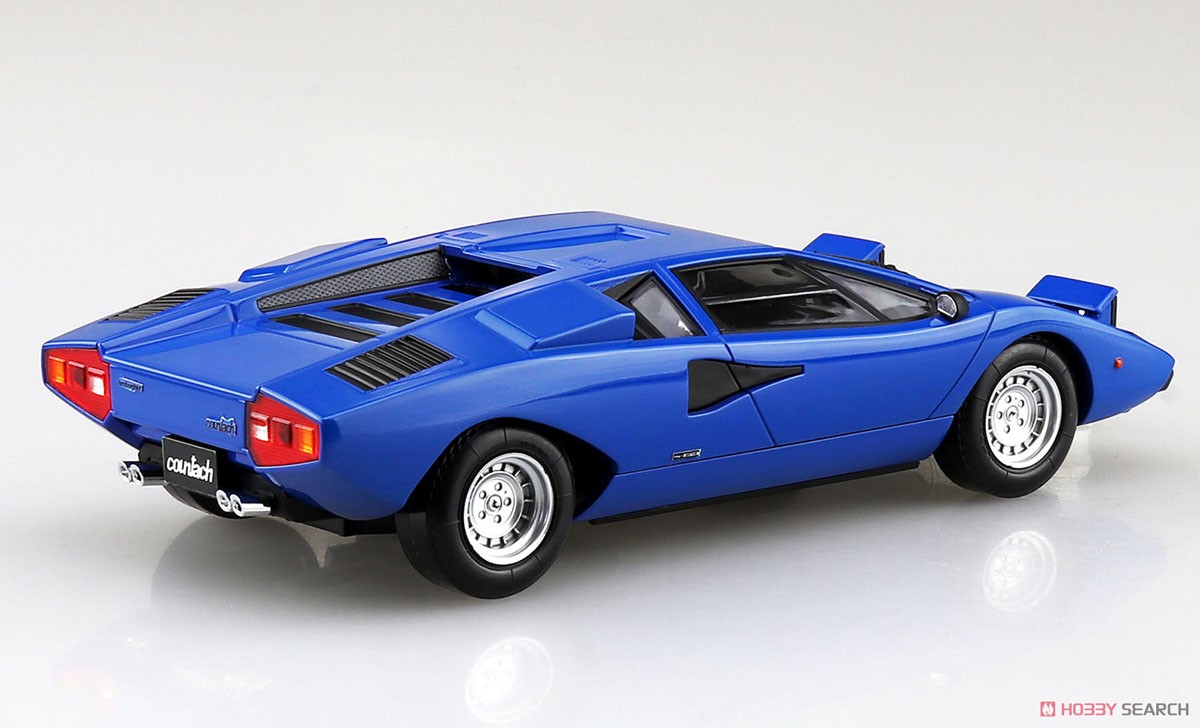ランボルギーニ カウンタック LP400(ブルー) (プラモデル) - ホビー