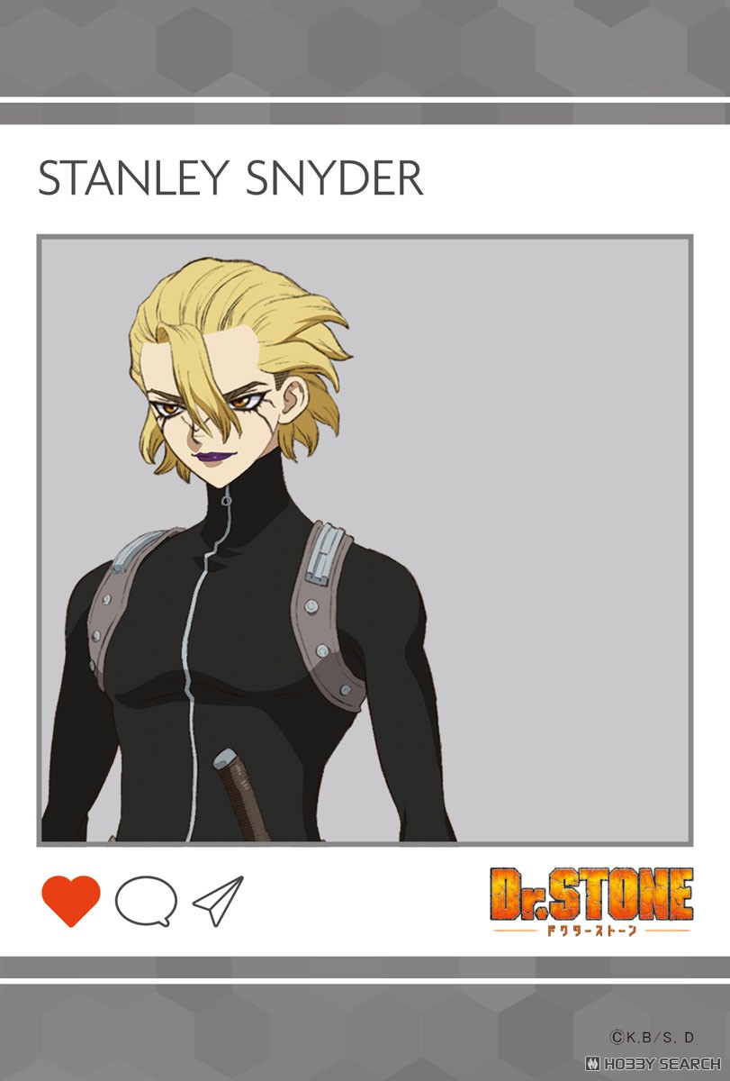 Dr.STONE SNS風クリアカード スタンリー・スナイダー (キャラクター