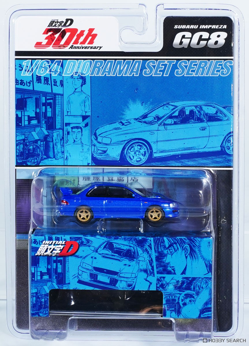 SUBARU IMPREZA / 頭文字D (ミニカー) - ホビーサーチ ミニカー
