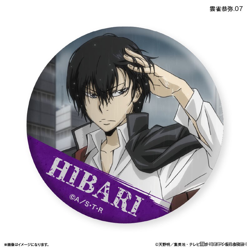 家庭教師ヒットマンREBORN リボーン ジャンプフェスタ 缶バッジ 雲雀