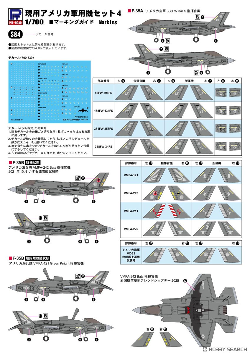 現用アメリカ軍用機セット 4 (プラモデル) - ホビーサーチ ミリタリー