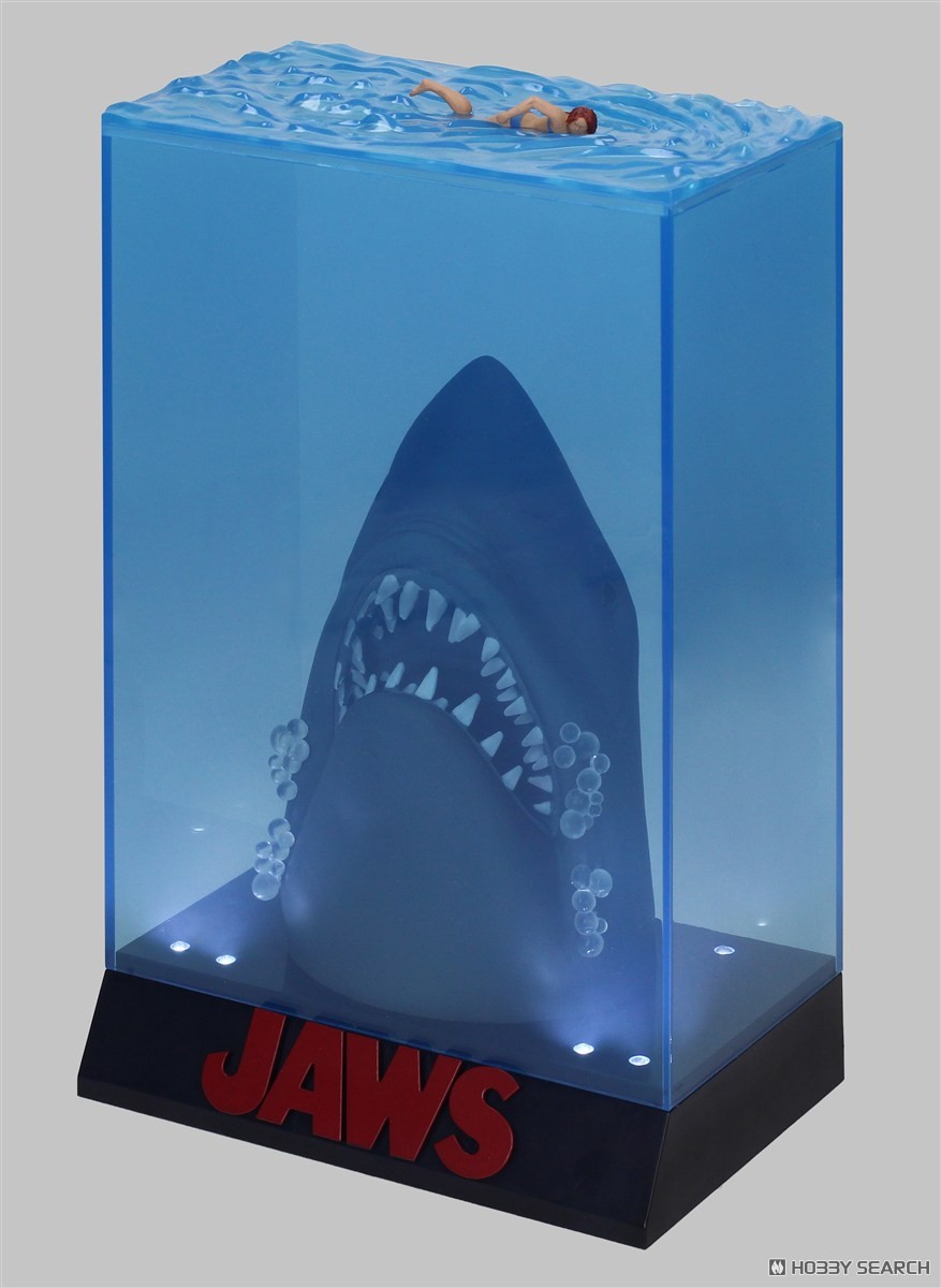 ジョーズ JAWS/ 映画ポスター ライトアップ PVC スタチュー 50th