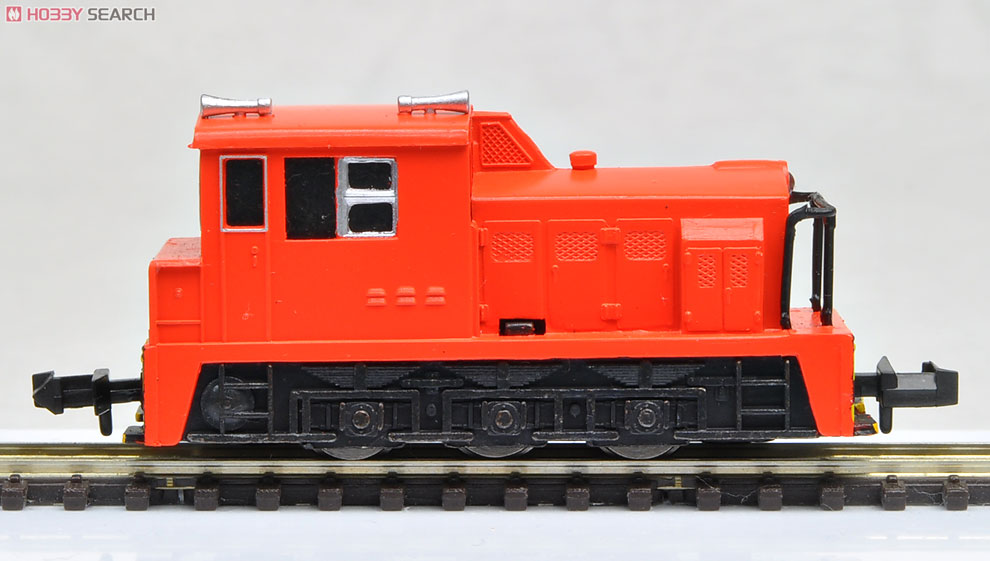 Cタイプ入換用ディーゼル機関車(スイッチャー) (朱色) + ワム80000
