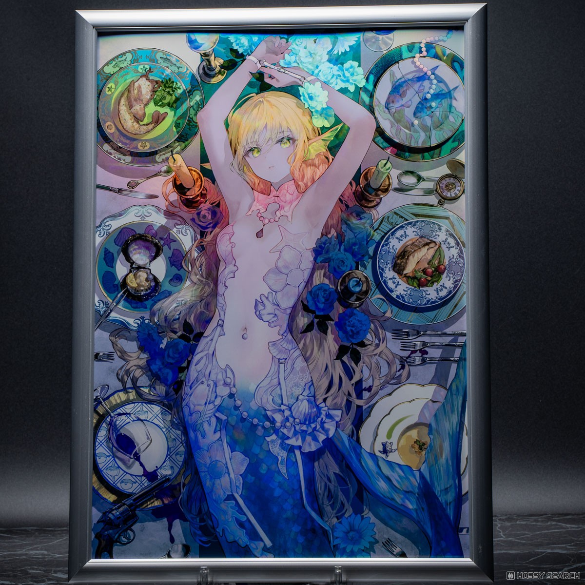 ホビーサーチ限定】 藤ちょこ先生直筆サイン入りA3オーロラアート