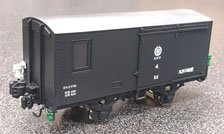 16番 国鉄客車 オロ35形 (シングルルーフ/青帯/リベット無し/ぶどう1号