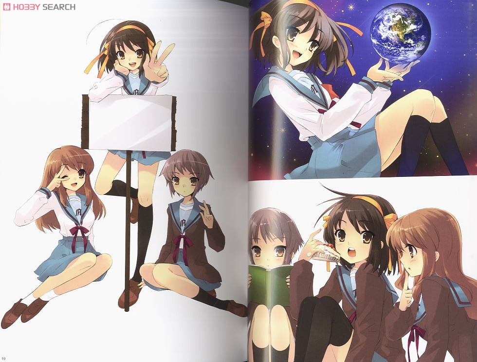 いとうのいぢ画集 ハルヒ百花 (画集・設定資料集) - ホビーサーチ 雑誌