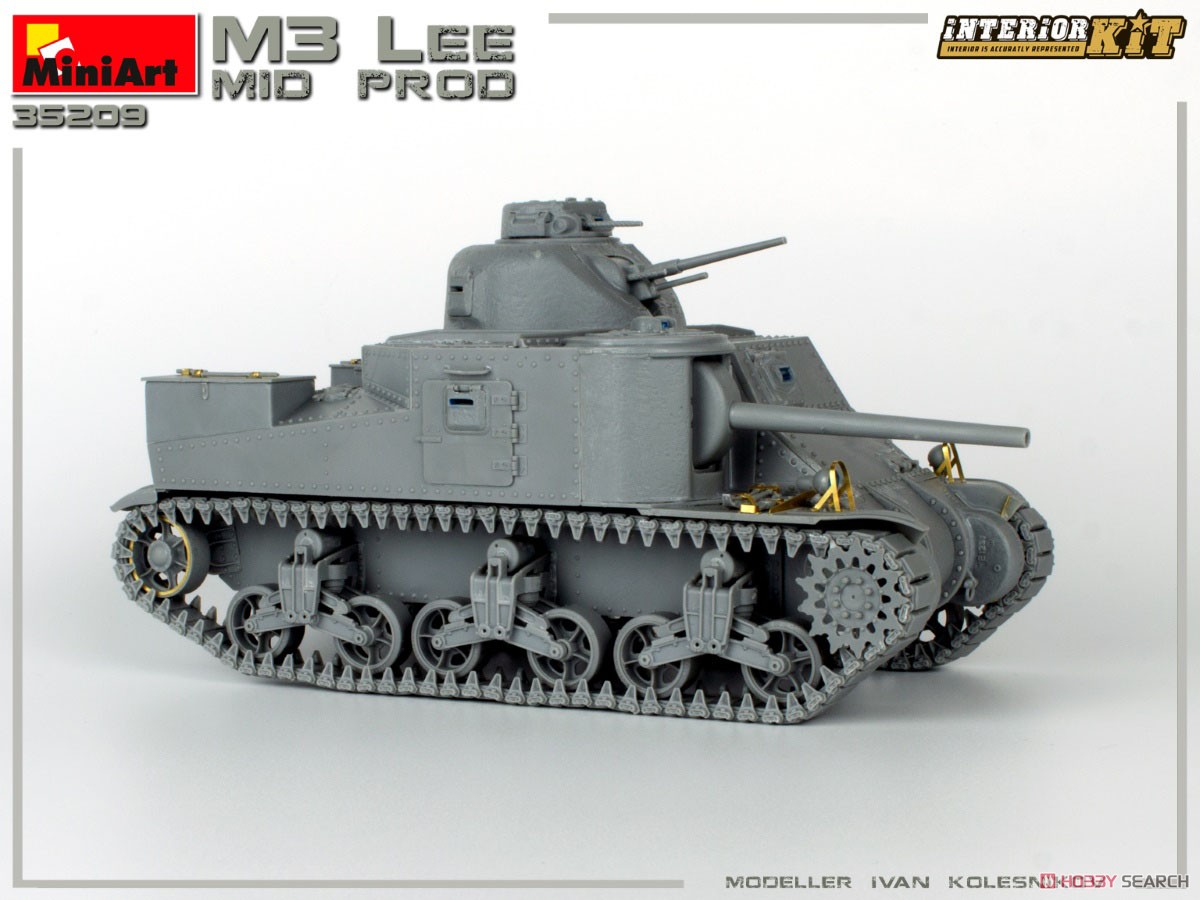 M3リー中期型フルインテリア (内部再現) (プラモデル) - ホビーサーチ