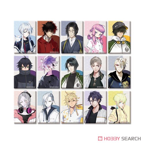 刀剣乱舞-ONLINE- スクエア缶バッジコレクション (内番) 第六弾 (20個