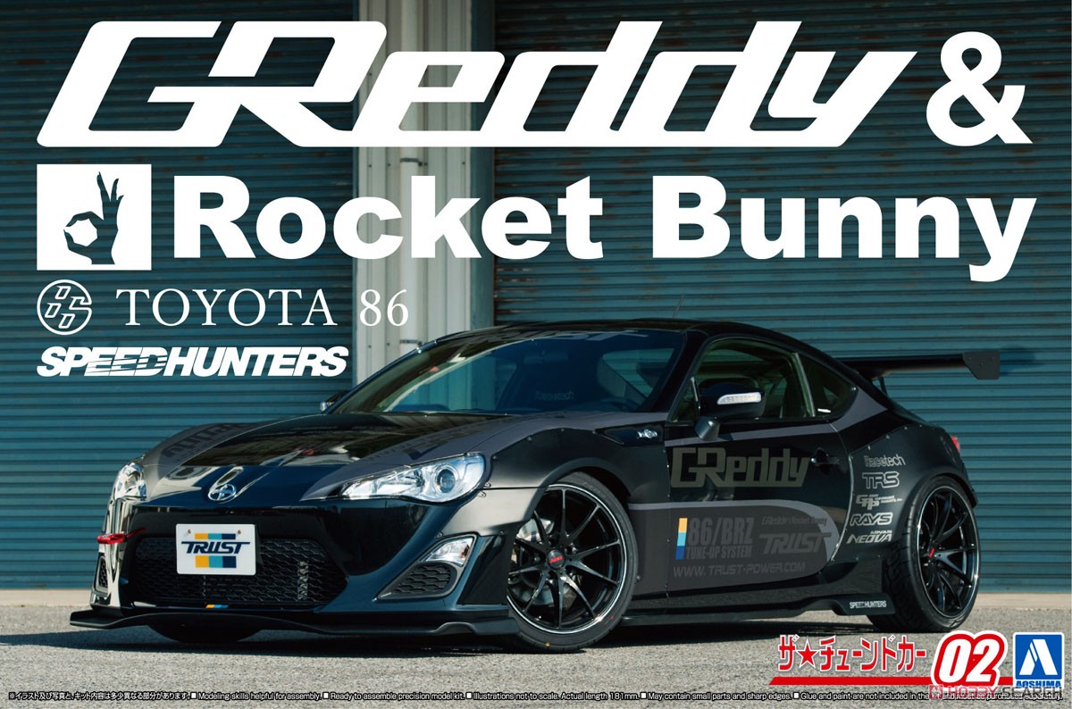 ZN6 TOYOTA 86 `12 GREDDY&ROCKET BUNNY VOLK RACING Ver.(トヨタ