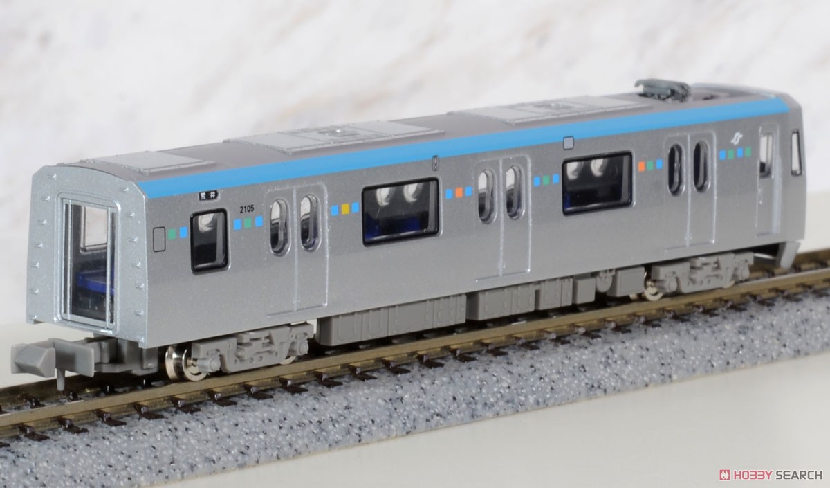 リニア地下鉄道コレクション 仙台市交通局 2000系 東西線 (銀帯) 4両