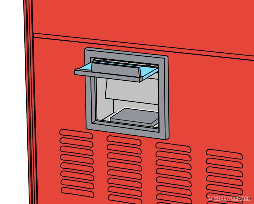1/12 レトロ自販機 (トーストサンド) (プラモデル) - ホビーサーチ