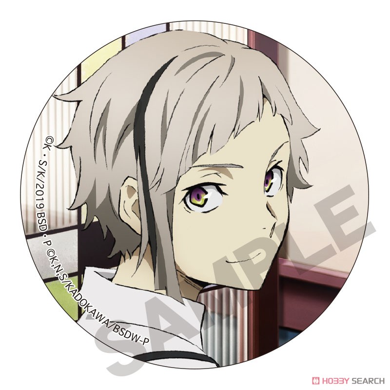 文豪ストレイドッグス 缶ハッジ 中島敦 (キャラクターグッズ) - ホビー