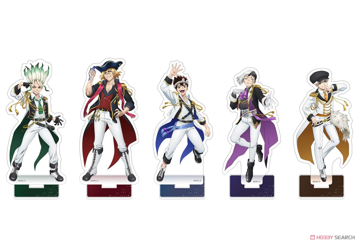 Dr.STONE] アクリルスタンド (あさぎりゲン/アイドル風衣装