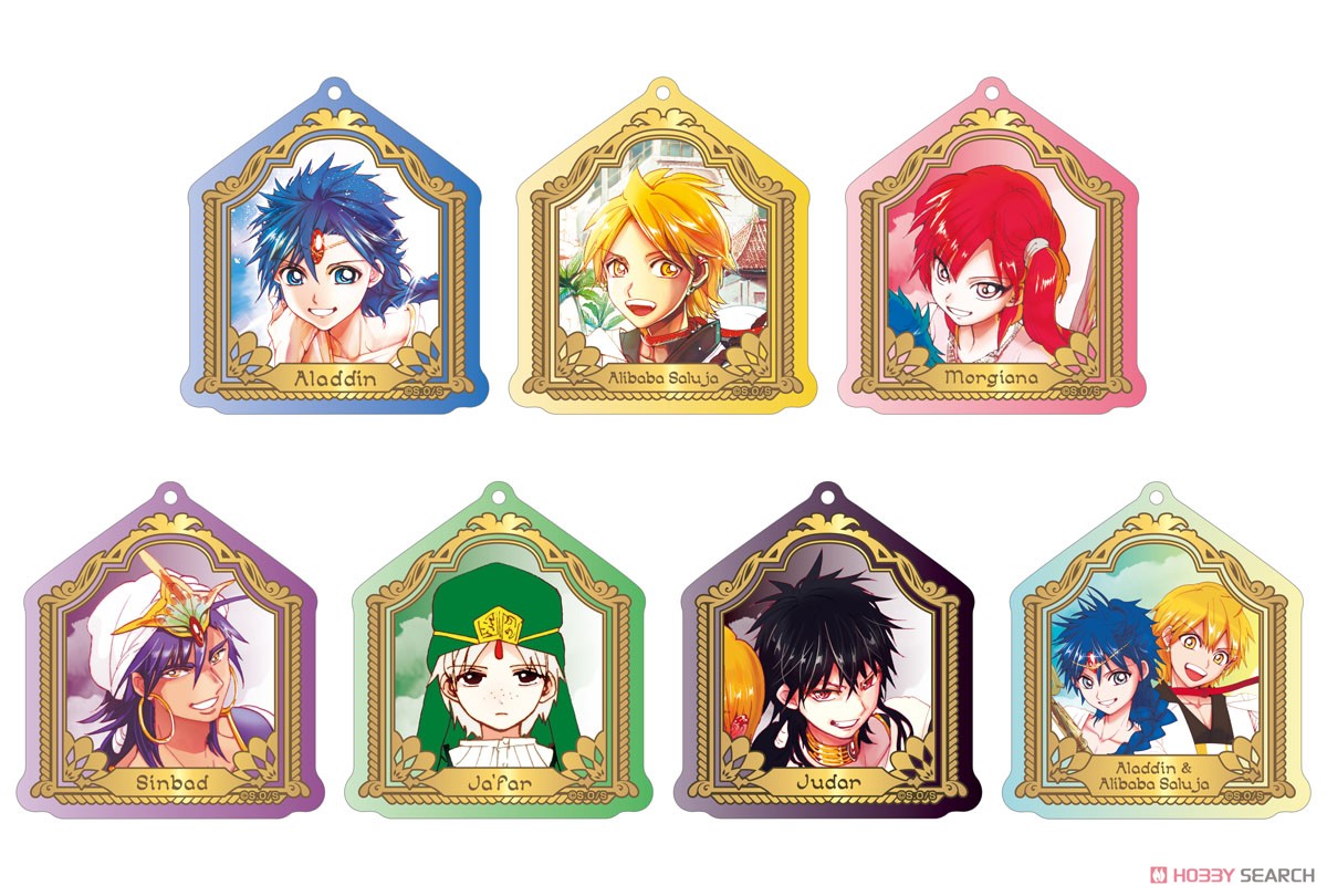 マギ』 アクリルキーホルダー (5)ジャーファル (キャラクターグッズ